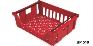 Stack nest crates,           backery crates